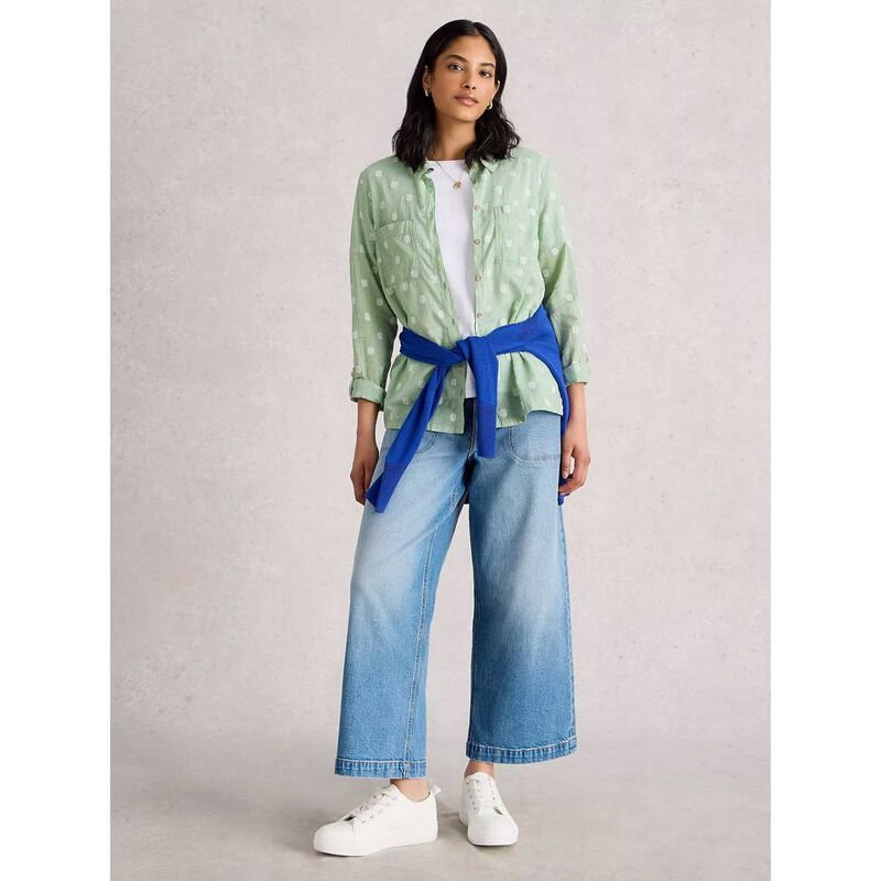 White Stuff Sophie Organic Cotton Shirt image number 3